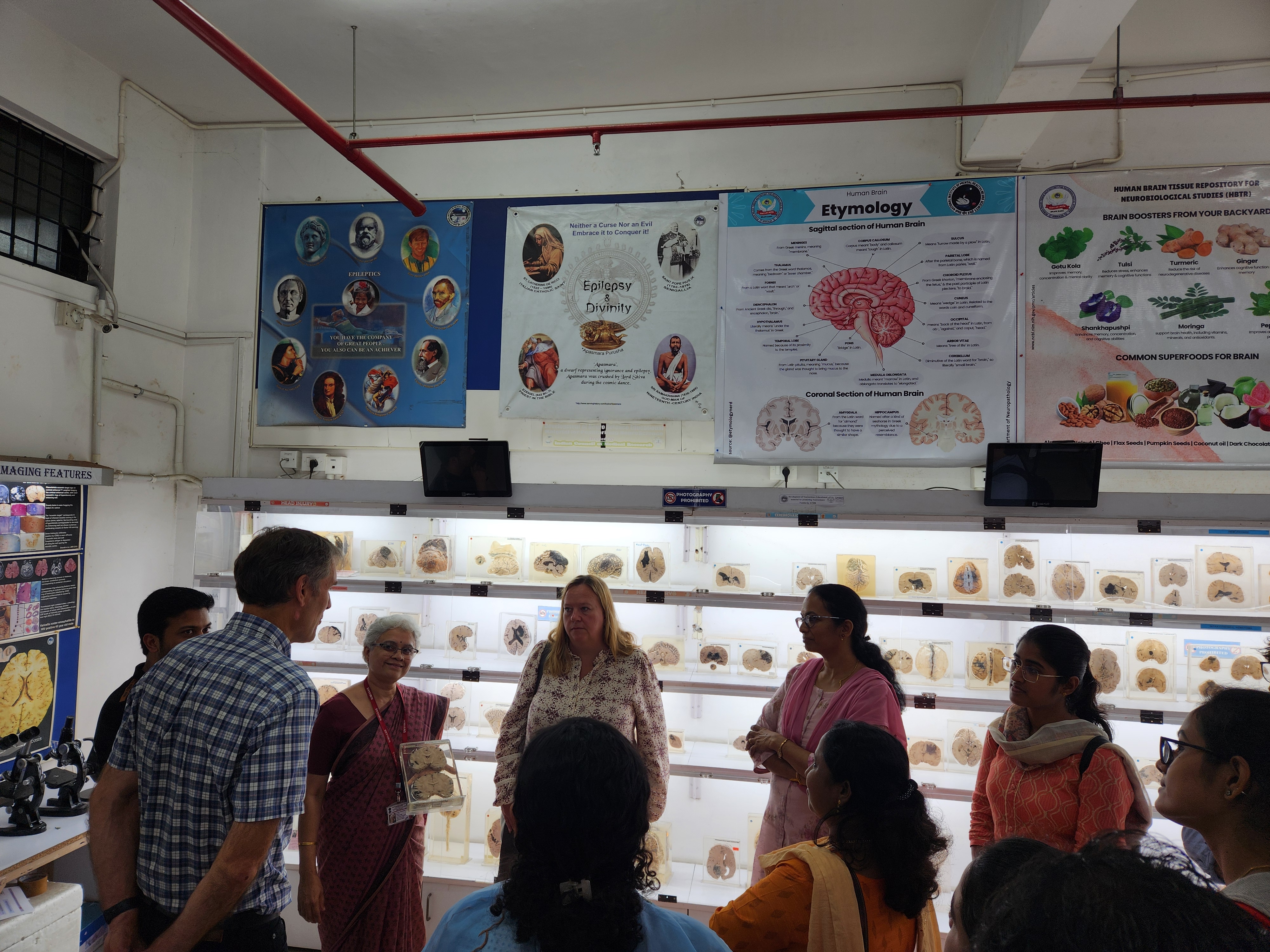 NIMHANS Brain Museum visit photograph 6