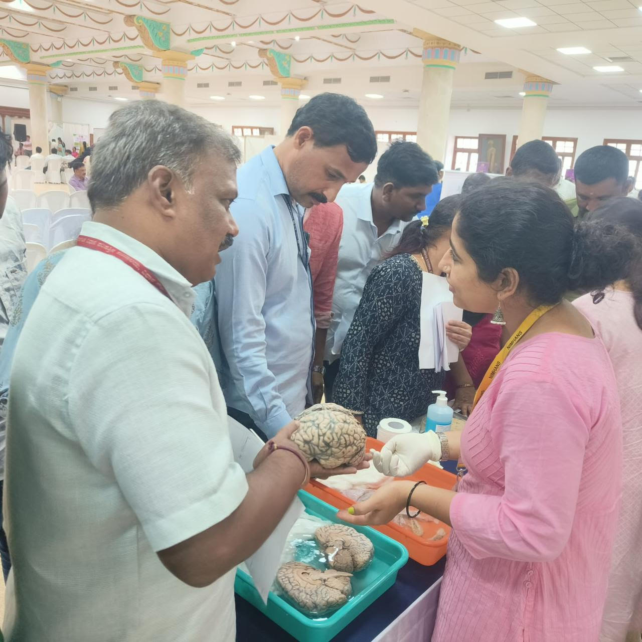 NIMHANS Brain Museum visit photograph 2