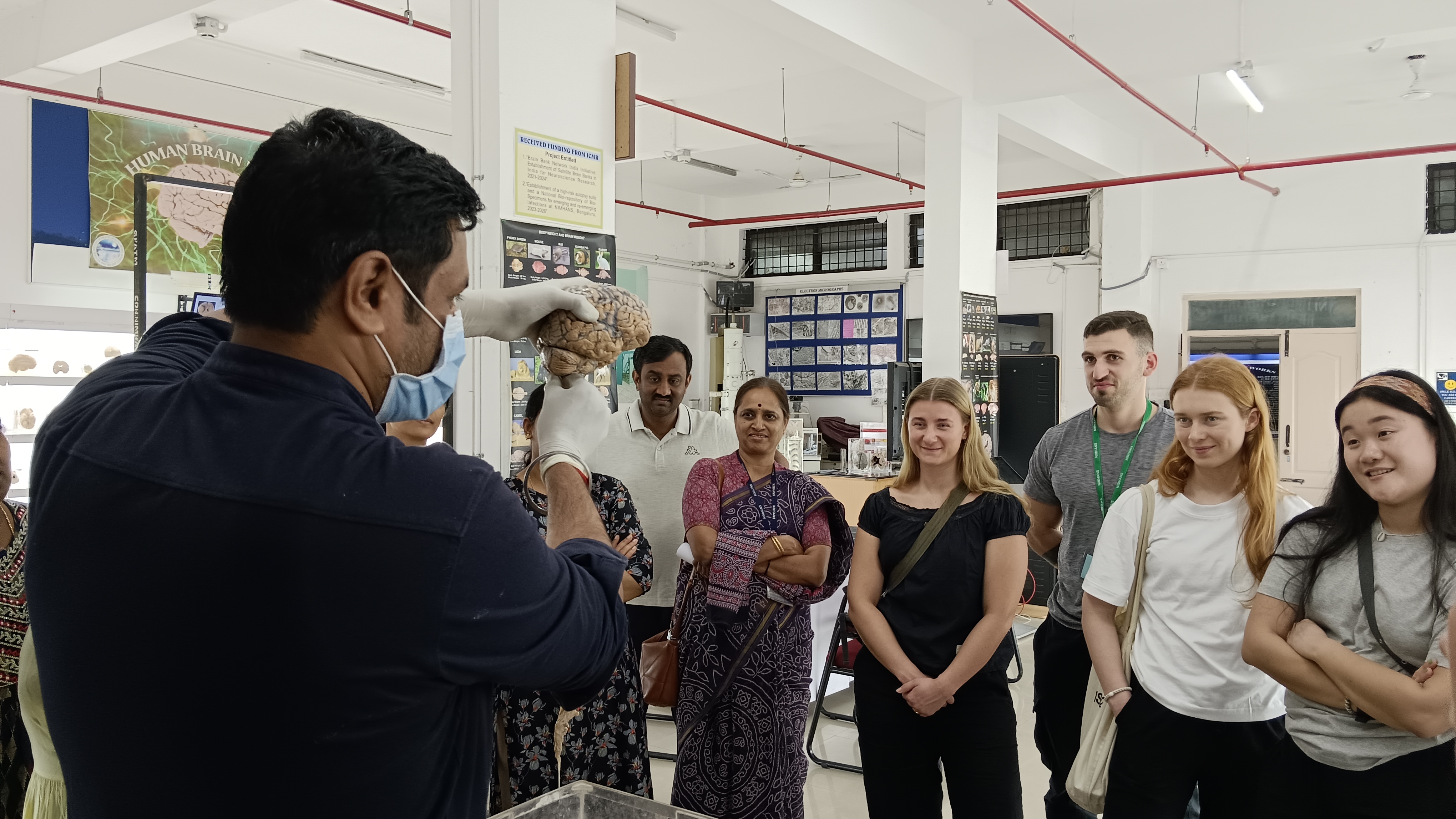 NIMHANS Brain Museum visit photograph 4
